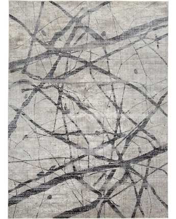 Kano Modern Abstract Rug - Gray / Rectangle / 2’-2 x 3’ - 