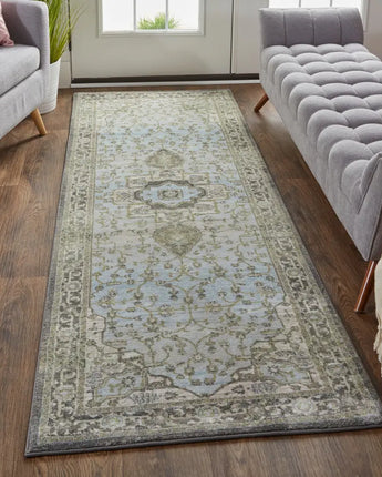 Katari Distressed Medallion - Rug Mart Top Rated Deals + Fast & Free Shipping