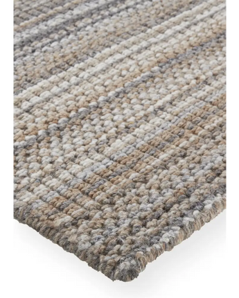Keaton Handmade Striped Wool Rug - Area Rugs