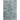 Keats Scroll Print Textured - Blue / Beige / Rectangle / 