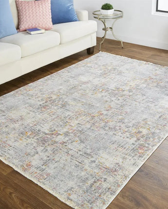 Kyra Distressed Abstract Rug - Area Rugs