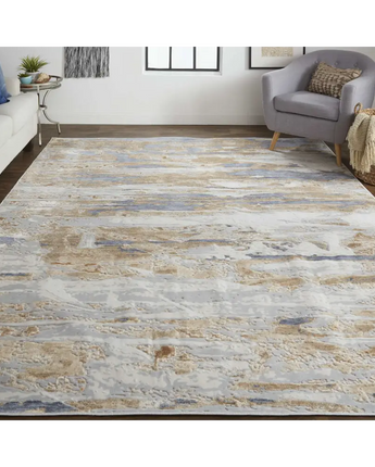 Laina abstract marble rug - Area Rugs