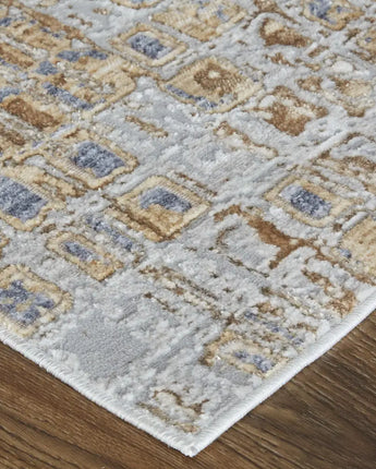 Laina contemporary mosaic rug - Area Rugs