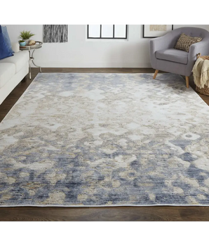 Laina contemporary watercolor rug - Area Rugs