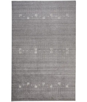 Legacy Contemporary Gebbah Rug - Gray / White / Rectangle / 