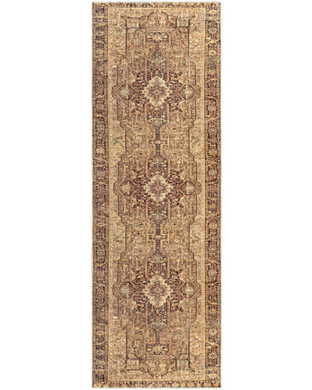 Lucien Washable Area Rug - Brown / Runner / 2’7 x 7’10 