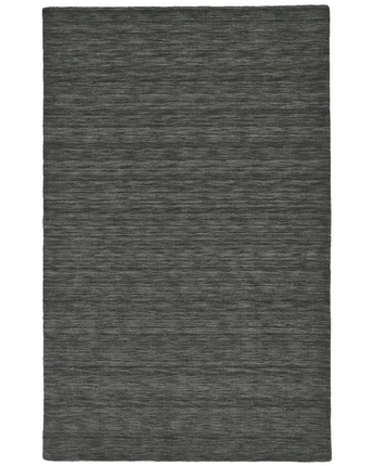 Luna Hand Woven Marled Wool Rug - Dark Gray / Rectangle / 2’