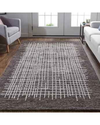 Maddox Modern Tufted Architectural Rug - Area Rugs