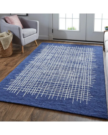 Maddox Modern Tufted Architectural Rug - Area Rugs