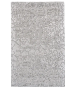 Mali Lustrous Tufted Abstract Rug - Gray / Rectangle / 2’ x 