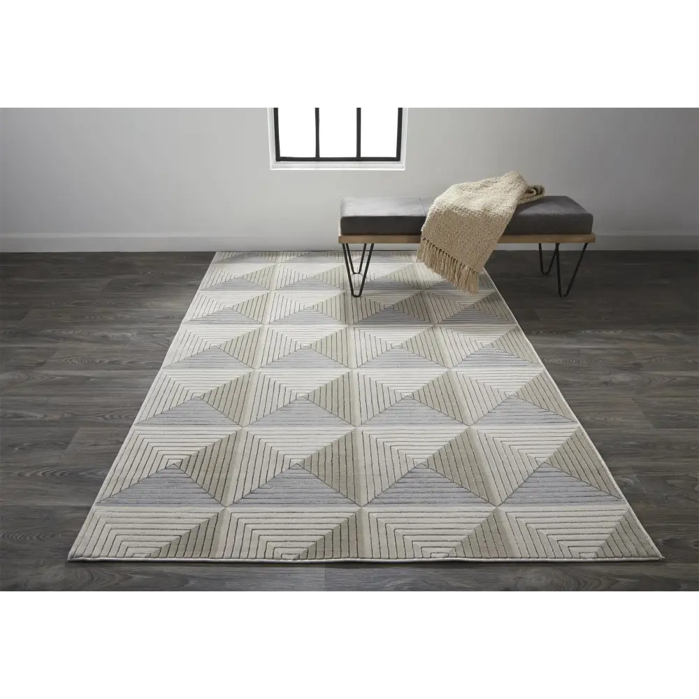 Micah Architectural Inspired Rug - Area Rugs