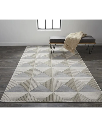 Micah Architectural Inspired Rug - Area Rugs