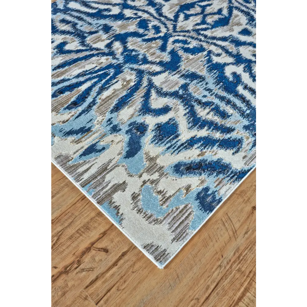 Milton Abstract Ikat Print - Rug Mart Top Rated Deals + Fast & Free Shipping