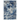 Milton Distressed Medallion Rug - Blue / White / Rectangle /
