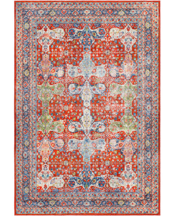 Miray Washable Area Rug - Red / Rectangle / 3x4 - Area Rugs
