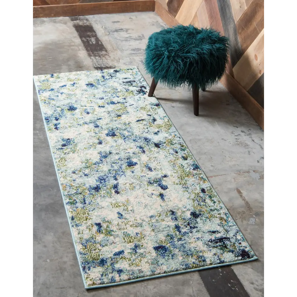 Modern designed champagne chromatic rug - Area Rugs