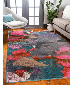 Modern Designed Granna Aurora Rug - Rug Mart Top Rated Deals + Fast & Free Shipping