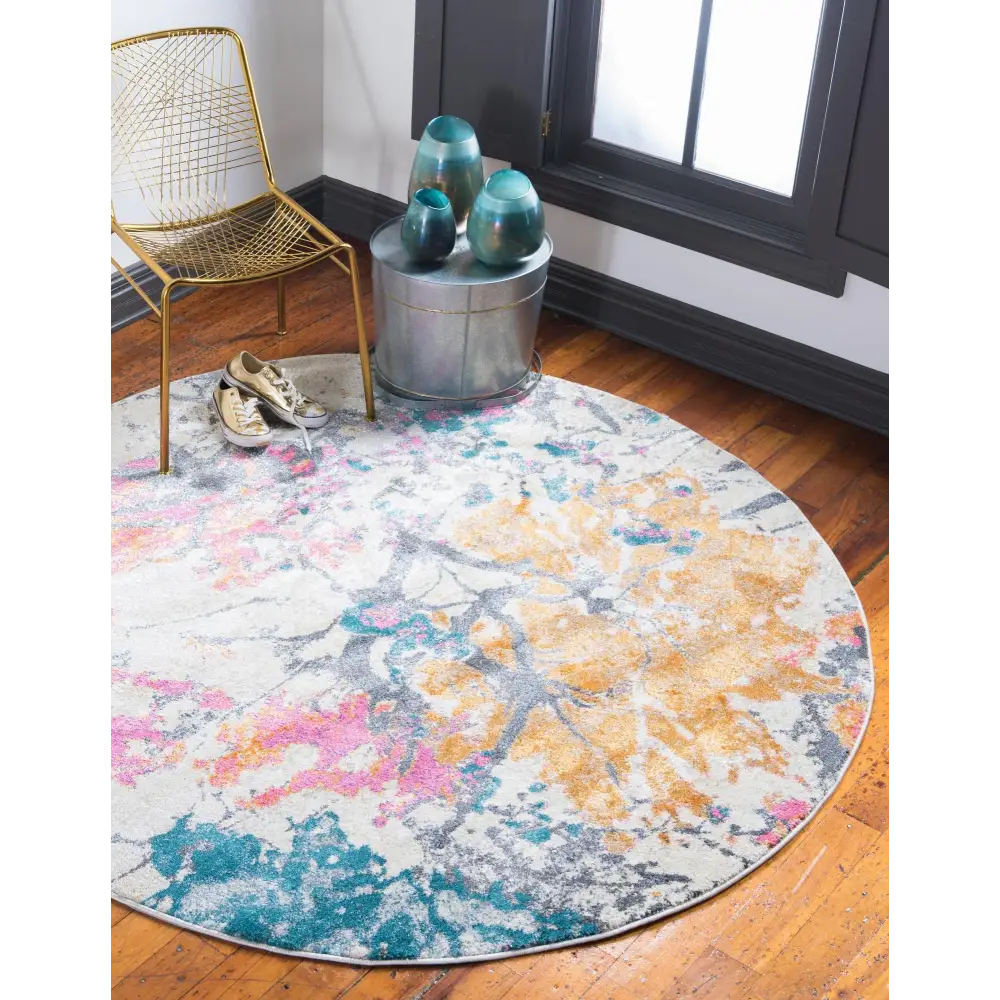 Modern Designed Lund Aurora Rug - Rug Mart Top Rated Deals + Fast & Free Shipping