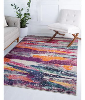 Modern Designed Majestic Chromatic Rug - Rug Mart Top Rated Deals + Fast & Free Shipping