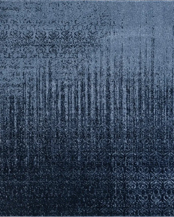Modern designed ombre rug - Blue / Rectangle / 6 FT SQUARE -