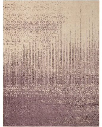 Modern designed ombre rug - Purple / Rectangle / 9x12 - Area