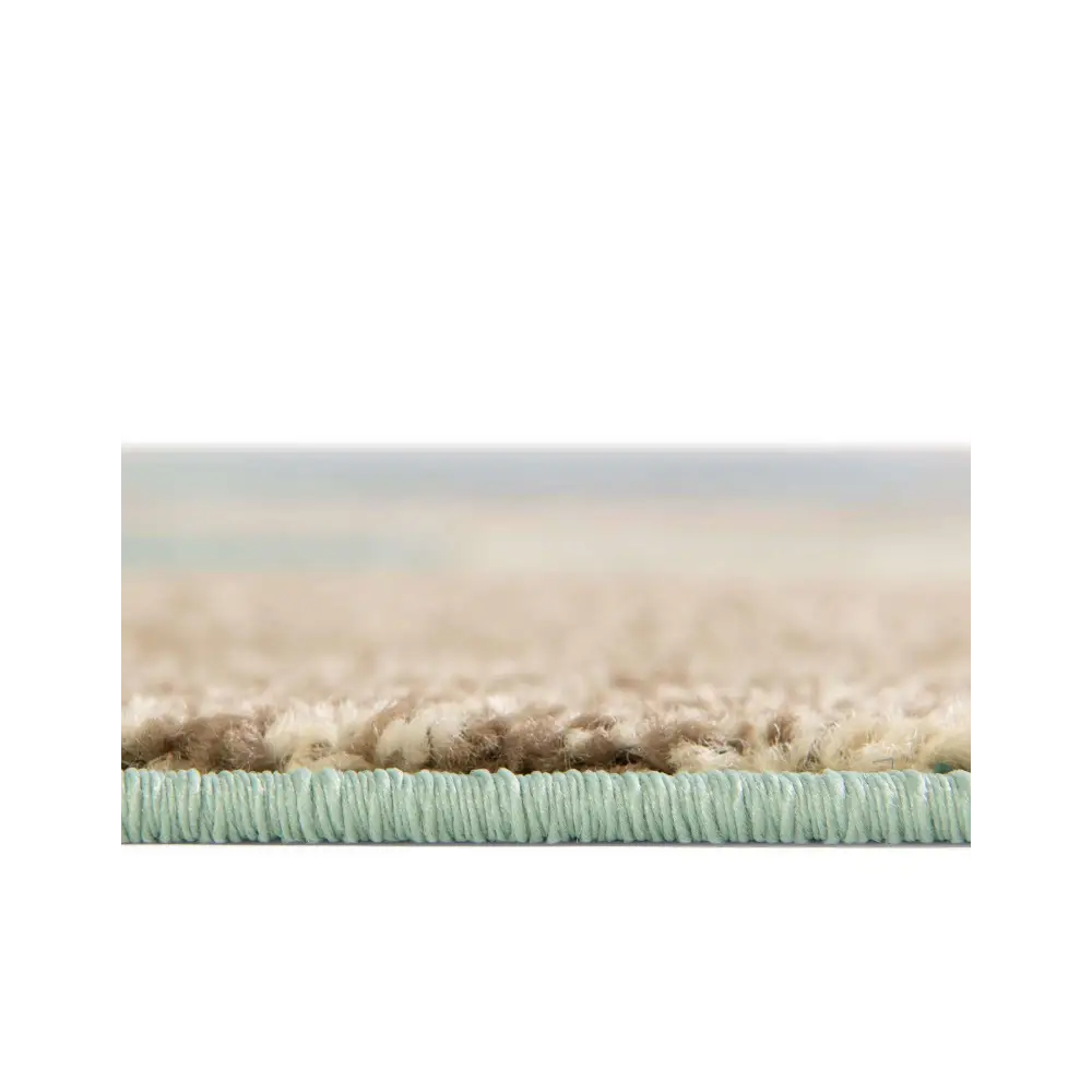 Modern designed seaside chromatic rug - Area Rugs