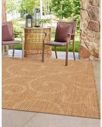 Modern outdoor botanical vine rug - Rugs
