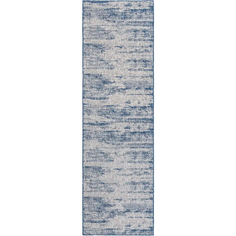 Modern outdoor modern cartago rug - Blue / 2’ 11 x 10’ /