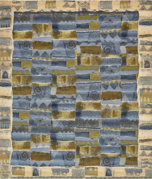 Modern outdoor modern glyph rug - Blue / 10’ x 12’ 2 /