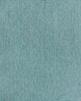 Modern outdoor solid rug - Aquamarine / 10’ 8 x 10’ 8 /