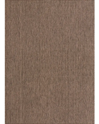 Modern outdoor solid rug - Light Brown / 8’ x 11’ 4 /