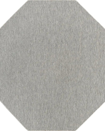Modern outdoor solid rug - Light Gray / 7’ 10 x 7’ 10 /