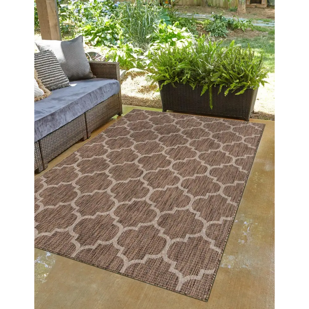 Modern outdoor trellis rug - Rugs