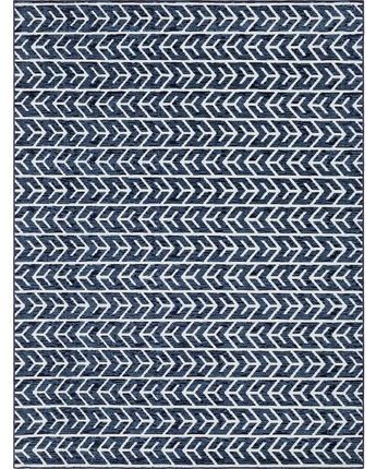 Modern sabrina soto outdoor aston rug - Navy Blue / 9’ x 12’
