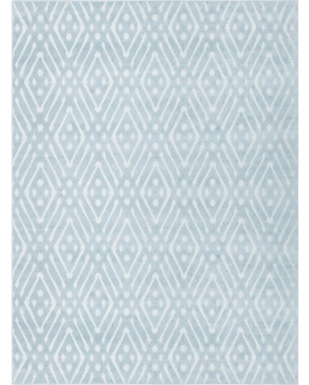 Modern sabrina soto outdoor ella rug - Light Blue / 9’ x 12’
