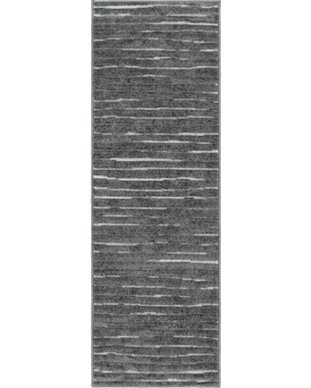 Modern sabrina soto outdoor ola rug - Dark Gray / 2’ x 6’ 1