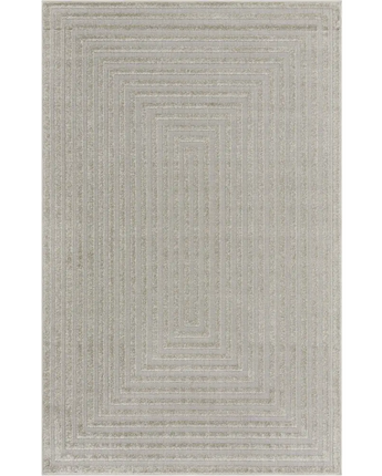 Modern sabrina soto outdoor prescott rug - Gray / 5’ 1 x 8’