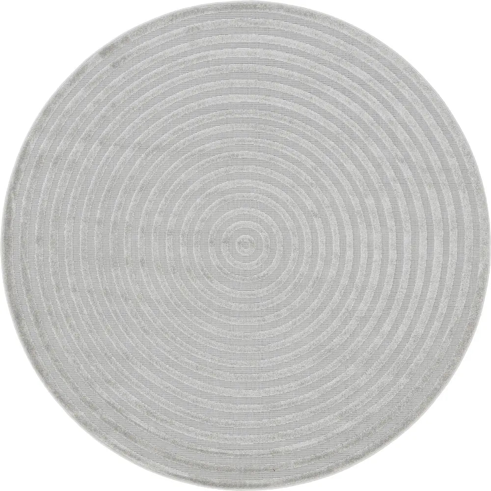 Modern sabrina soto outdoor prescott rug - Gray / 8’ x 8’ /