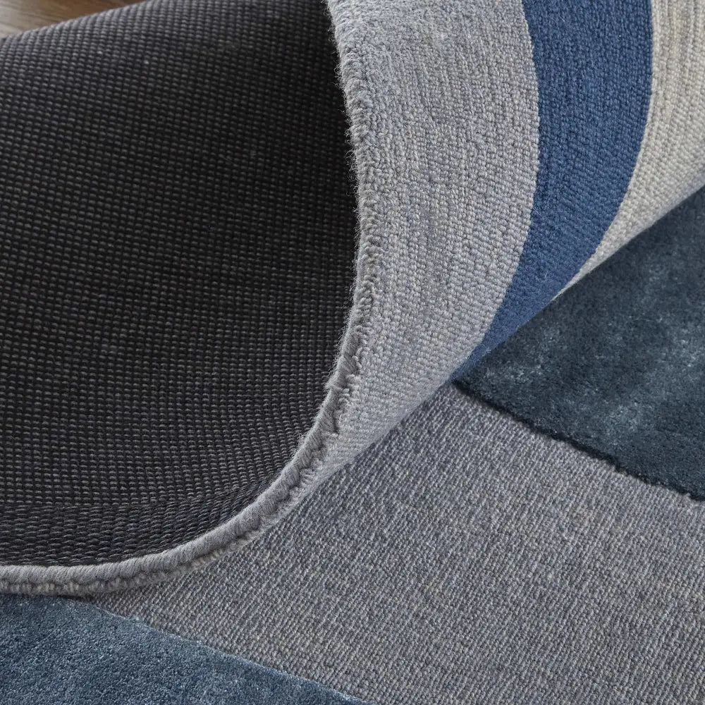 Nash Tufted Art Deco Wool Rug - Area Rugs