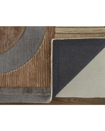Nash Tufted Art Deco Wool Rug - Area Rugs