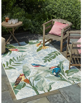 Outdoor outdoor botanical chanticleer rug - Rugs