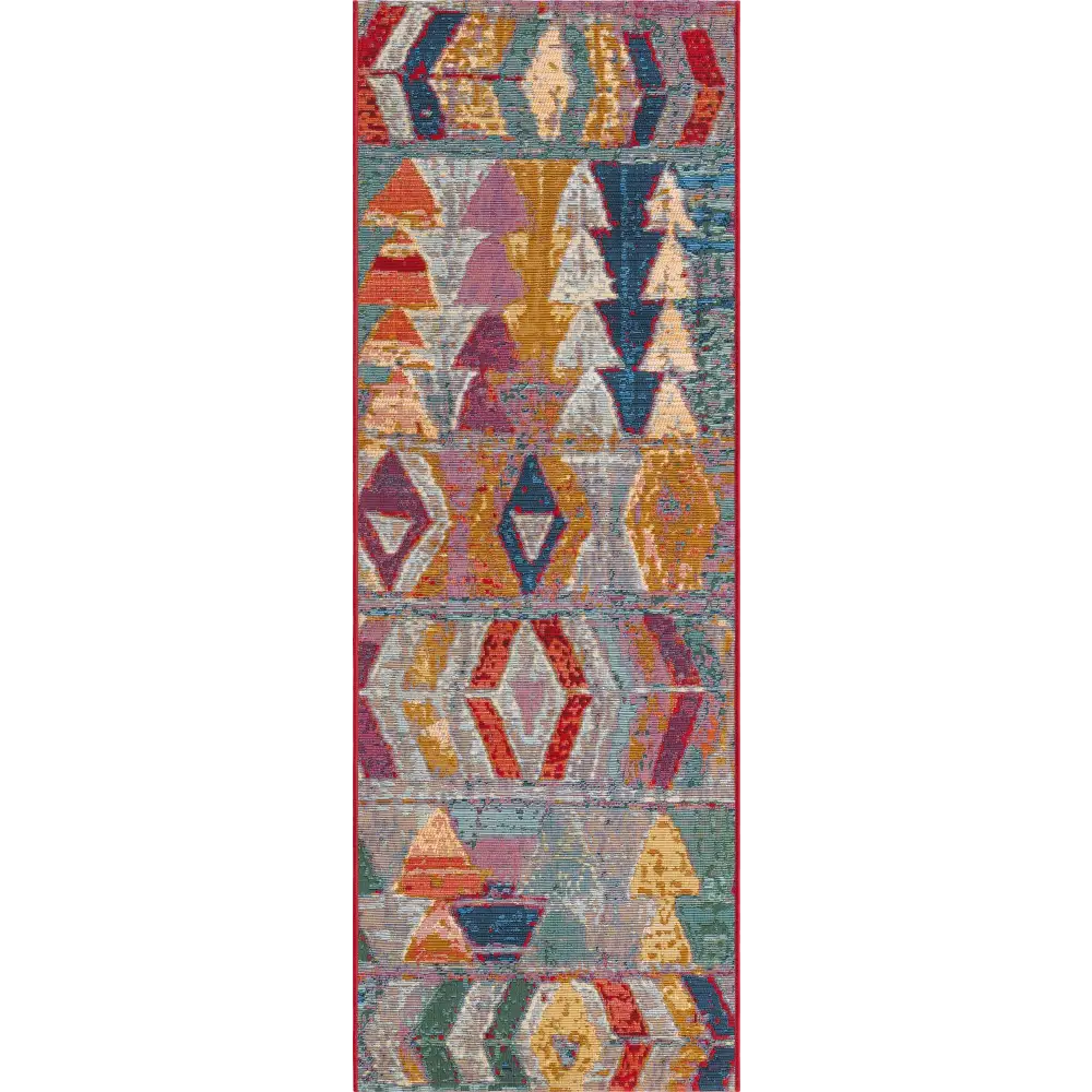 Outdoor outdoor modern tamarindo rug - Multi / 2’ x 6’ /