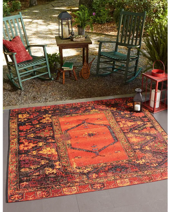 Outdoor outdoor tribal quepos rug - Rugs