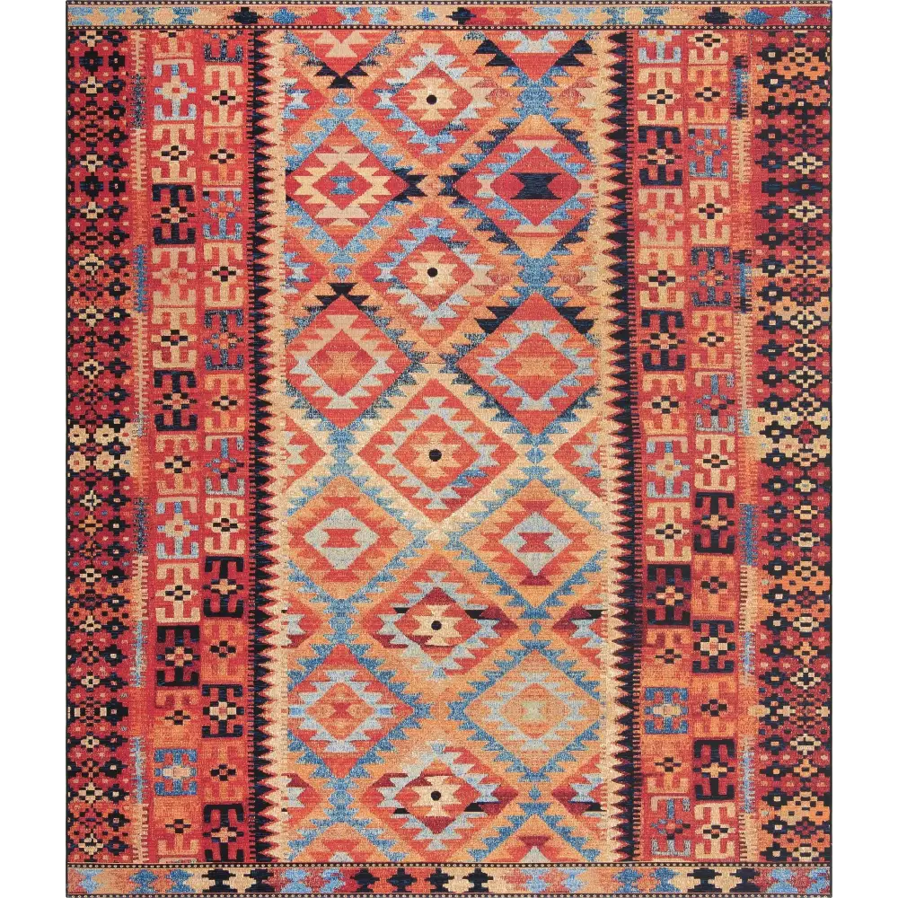 Outdoor outdoor tribal tortuguero rug - Multi / 10’ x 12’ /