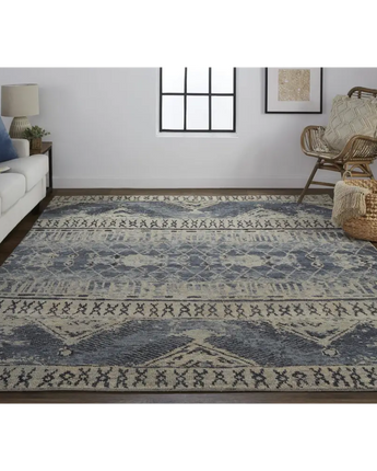 Palomar Luxe Hand-Knot Abstract - Area Rugs