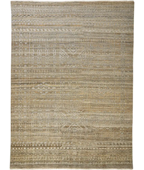 Payton Abstract Tribal Rug - Brown / Gray / Rectangle / 2’ x