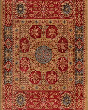Red Palace Rectangle Rug - Linen Mart Cozy Comforters, Quilts, Sheets,Pillows and Area Rugs