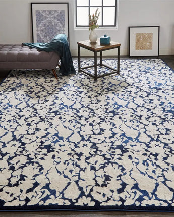 Remmy Abstract Floral Rug - Area Rugs