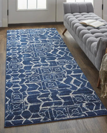 Remmy Abstract Patterned Rug - Area Rugs