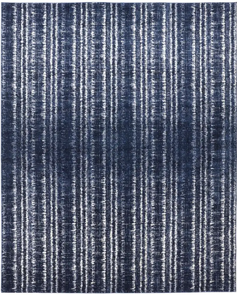Remmy Coastal Inspired - Blue / White / Rectangle / 1’-8 x 